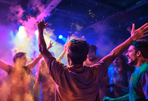 Colorful pre-wedding Holi celebration event management and planning services by Wonder Wedding Event Management, Nagercoil, Tamil Nadu