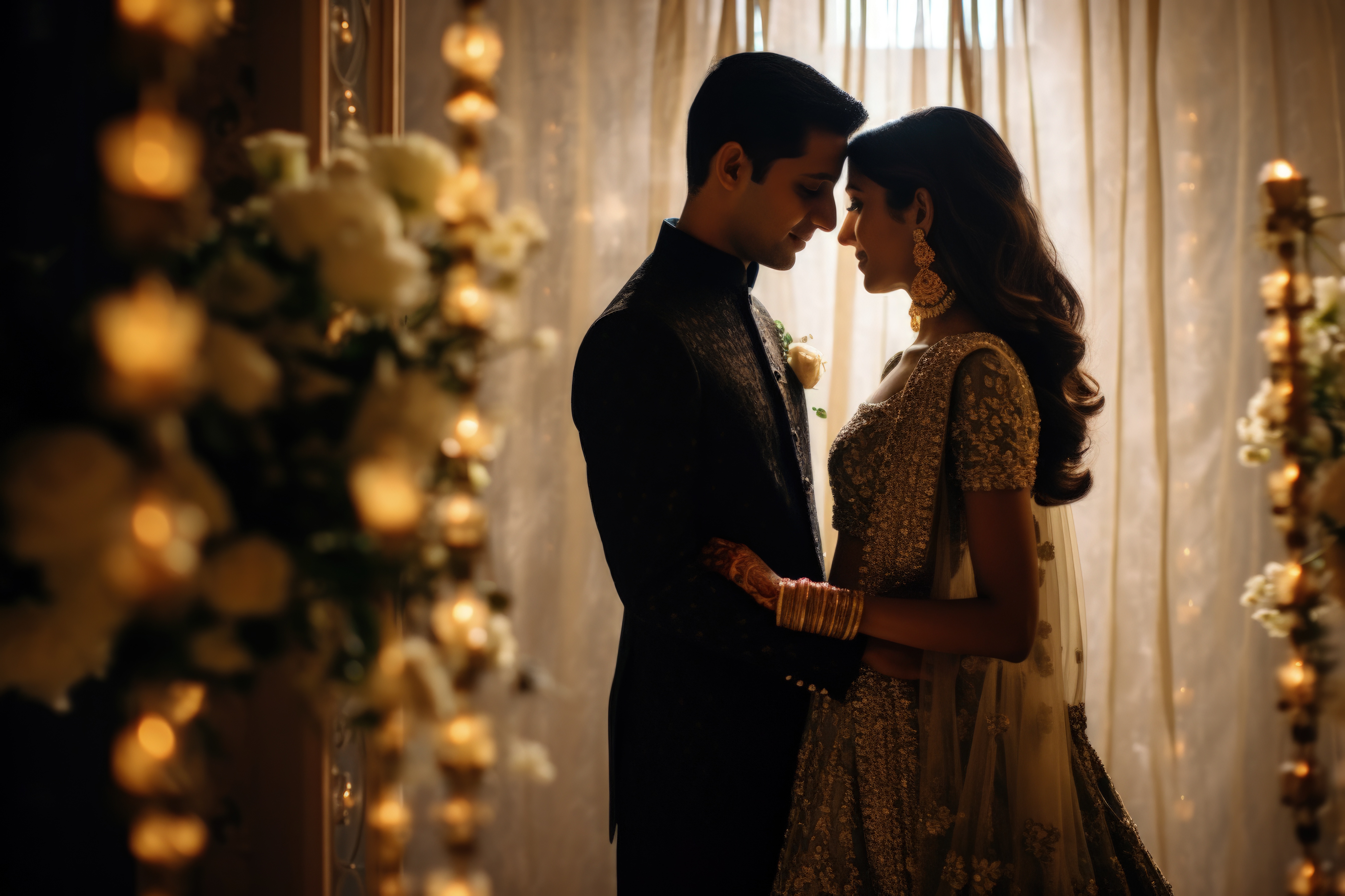 Professional wedding photography services capturing beautiful Indian couple moments by Wonder Wedding Event Management, top wedding photographers in Nagercoil, Tamil Nadu